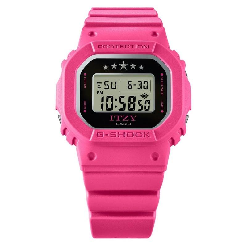 G-SHOCK ITZ ピンク　新品未使用品　（+1本付き:中古　1月6日まで） G-SHOCK CASIO カシオ ジーショック GMD-S5610IT-4AJR ITZY