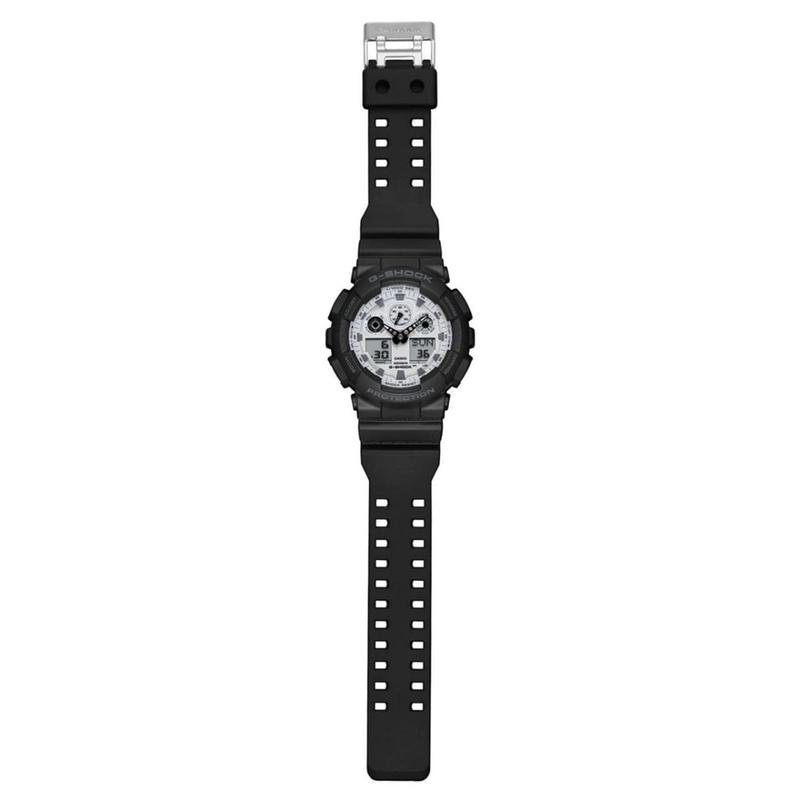 CASIO カシオ G-SHOCK ジーショック GA-100WD-1AJF Black and brilliant whiteシリーズ | G-SHOCK | 01