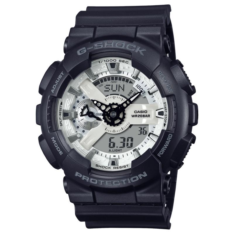 CASIO カシオ G-SHOCK ジーショック GA-110WD-1AJF Black and brilliant whiteシリーズ | G-SHOCK