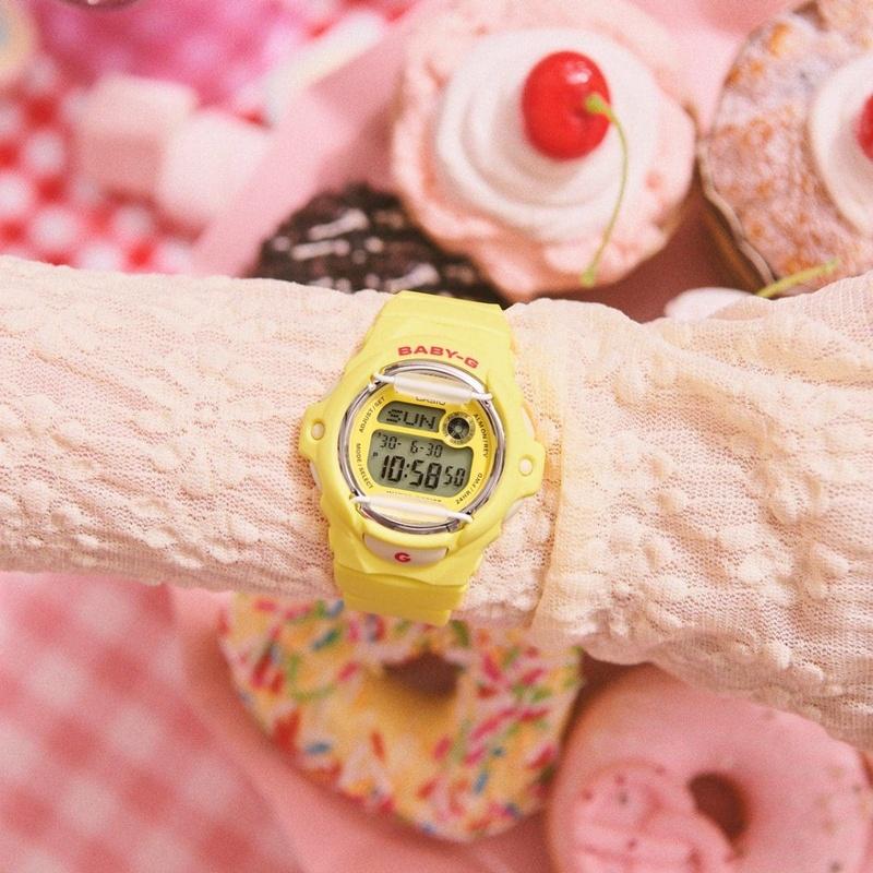 CASIO カシオ BABY-G ベビージー BG-169CH-9JF フロントプロテクター イエロー | BABY-G | 03