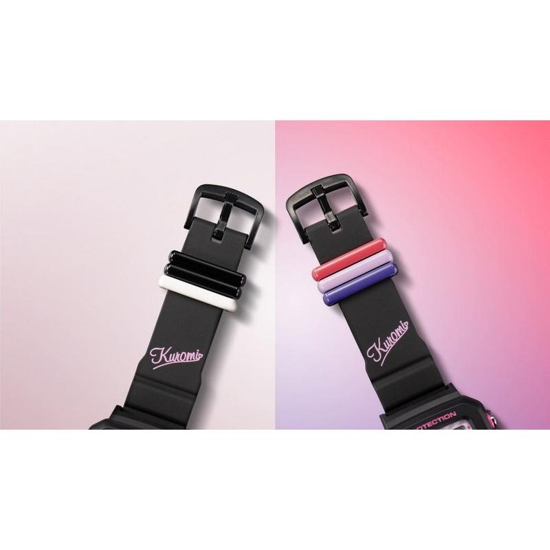 【クロミちゃんカバー】CASIO カシオ BABY-G ベビージー BGD-10KKM BABY-G＋PLUS 「クロミ」コラボモデル 限定【おまけ付き】 | BABY-G | 04