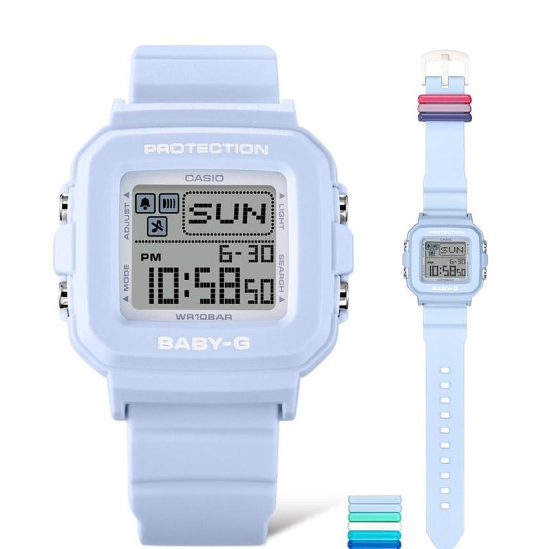 CASIO カシオ BABY-G ベビージー BGD-10L-2JR BABY-G＋PLUS バンドループセット ブルー×クール系 | BABY-G | 01