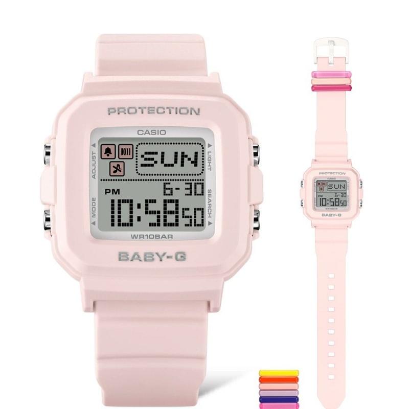 CASIO カシオ BABY-G ベビージー BGD-10L-4JR BABY-G＋PLUS バンドループセット ピンク×ウォーム系 | BABY-G | 01