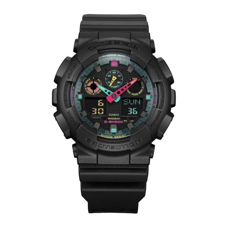 CASIO カシオ G-SHOCK ジーショック GA-100MF-1AJF Multi Fluorescent colorシリーズの画像