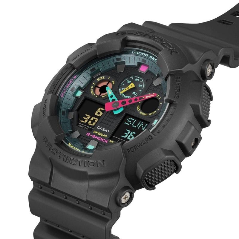 CASIO カシオ G-SHOCK ジーショック GA-100MF-1AJF Multi Fluorescent colorシリーズの画像