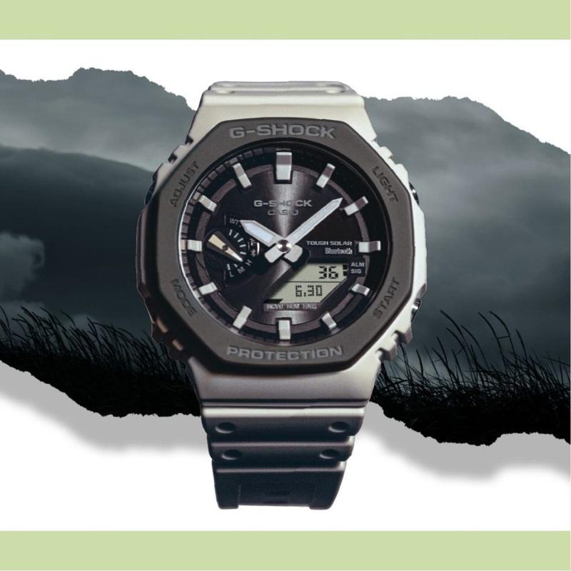 CASIO カシオ G-SHOCK ジーショック GA-B2100LUU-5AJF Urban utility series モバイルリンク ソーラー ライトグレー | G-SHOCK | 04