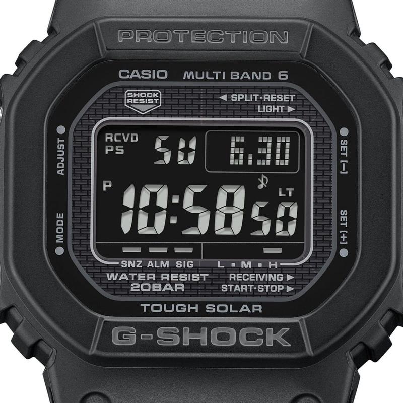 CASIO カシオ G-SHOCK ジーショック GW-5000HS-1JF モノトーンカラー スクリューバック ブラック | G-SHOCK | 05