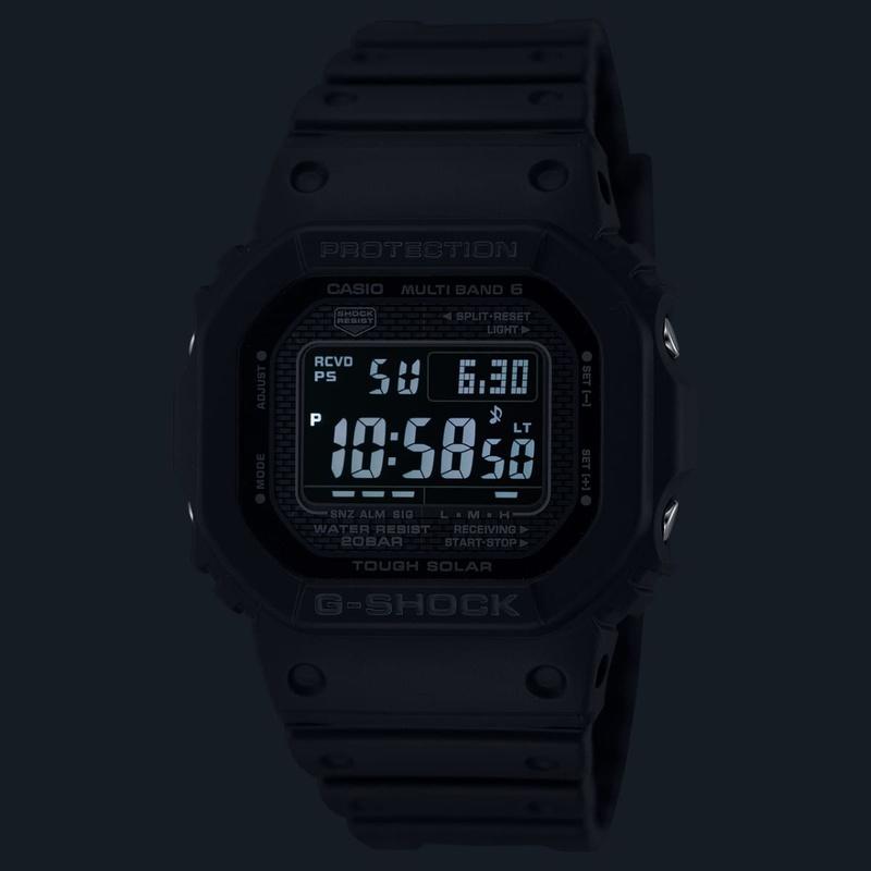 CASIO カシオ G-SHOCK ジーショック GW-5000HS-1JF モノトーンカラー スクリューバック ブラック | G-SHOCK | 06