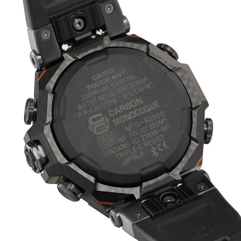 CASIO カシオ G-SHOCK ジーショック MTG-B2000YR-1AJR MT-G レインボー ソーラー電波 モバイルリンク 限定 | MT-G | 06