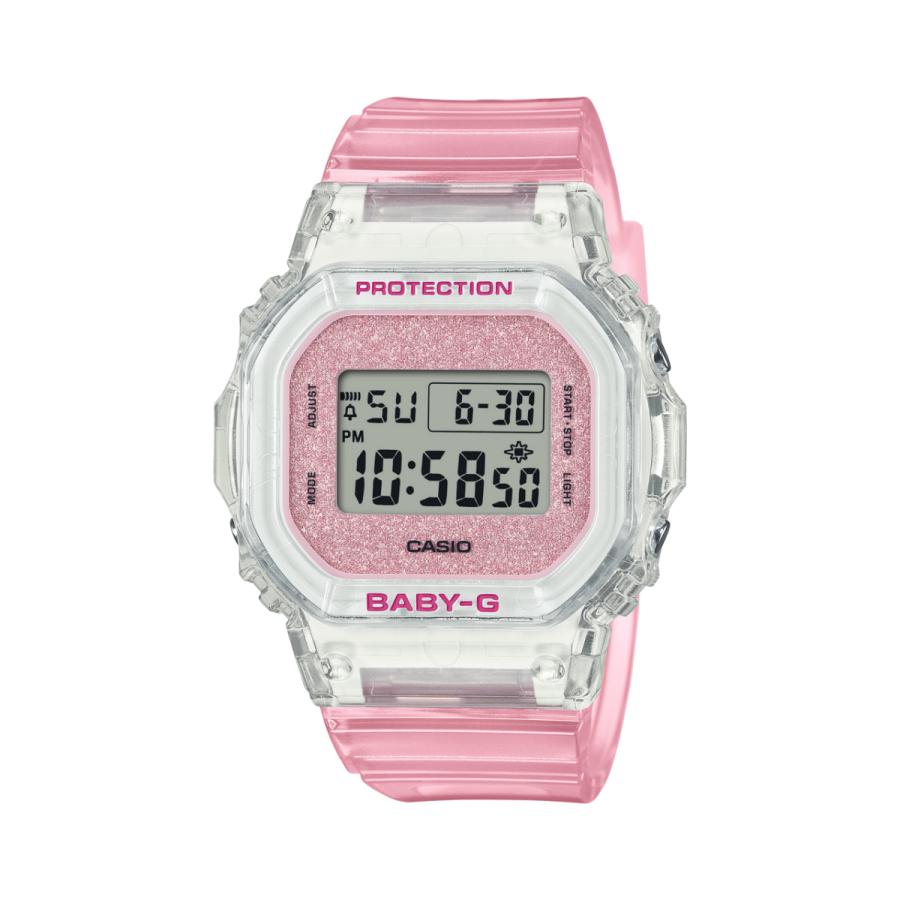 CASIO カシオ BABY-G ベビージー BGD-565GC-4JF グリッターダイアル スケルトン ピンク | BABY-G