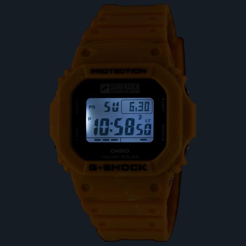 CASIO カシオ G-SHOCK ジーショック G-5600SFJ-9JR SURFRIDER FOUNDATION JAPAN コラボ ソーラー 限定 | G-SHOCK | 03