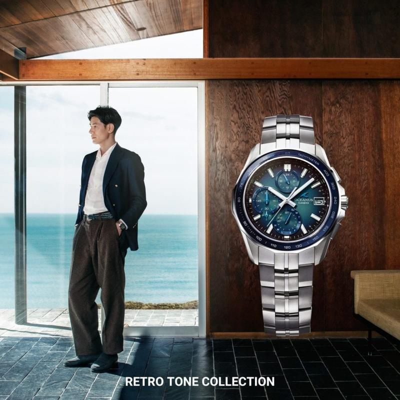 CASIO カシオ OCW-S7000RA-2AJF OCEANUS オシアナス Manta RETRO TONE COLLECTION モバイルリンク ソーラー電波 メンズ | OCEANUS | 02