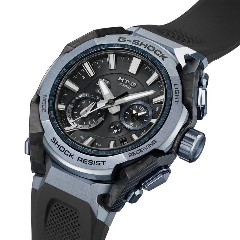 CASIO カシオ G-SHOCK ジーショック MTG-B4000B-1A2JF MT-G モバイルリンク ソーラー電波 ブルーグレー | MT-G | 03