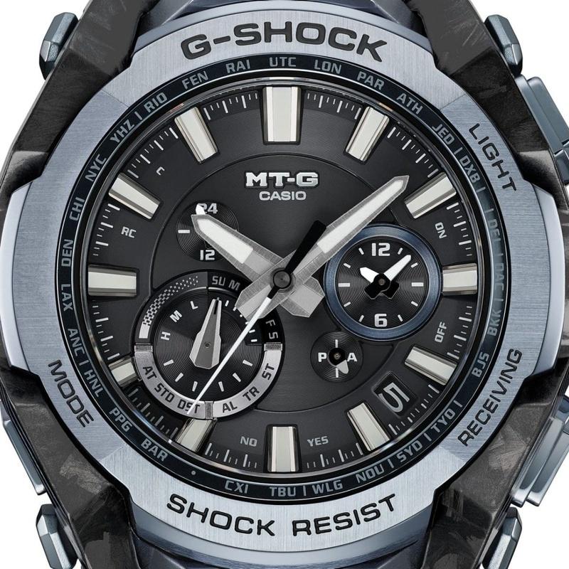 CASIO カシオ G-SHOCK ジーショック MTG-B4000B-1A2JF MT-G モバイルリンク ソーラー電波 ブルーグレー | MT-G | 05