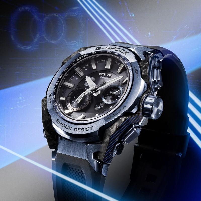 CASIO カシオ G-SHOCK ジーショック MTG-B4000B-1A2JF MT-G モバイルリンク ソーラー電波 ブルーグレー | MT-G | 08