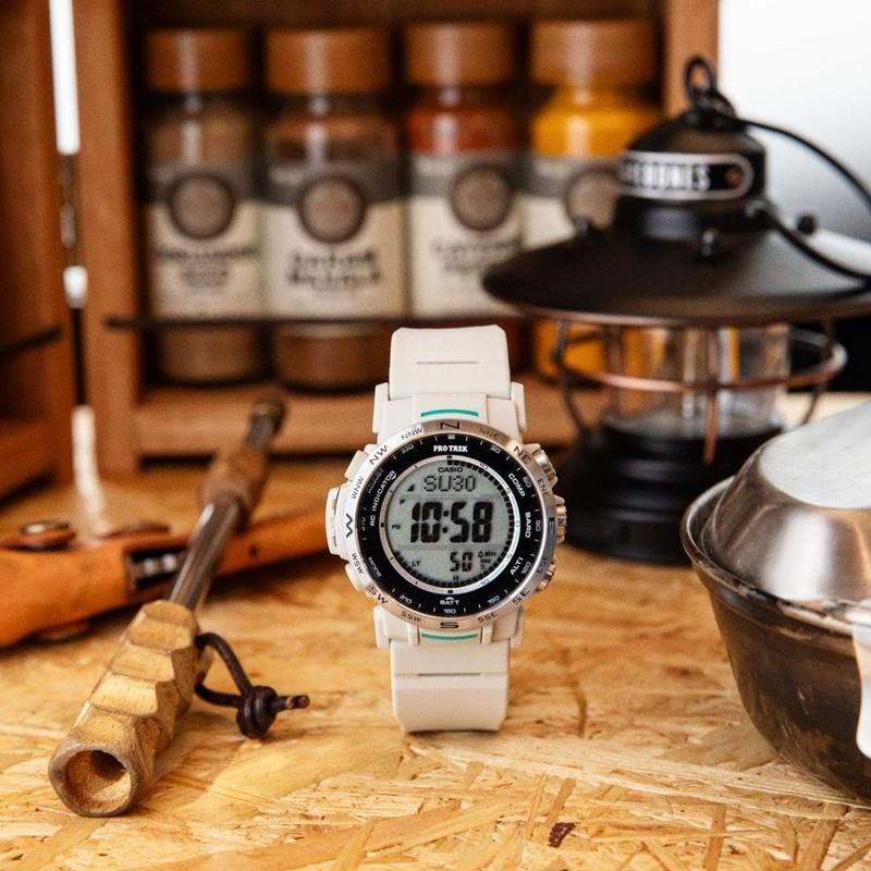 CASIO カシオ PRO TREK プロトレック PRW-35-7AJF クライマーライン ホワイト ソーラー電波 | PRO TREK | 08