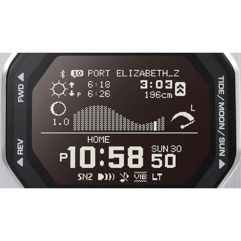 CASIO カシオ G-SHOCK ジーショック GBX-100S-2JF G-LIDE モバイルリンク タイドグラフ トレーニングログ ブルー | G-SHOCK | 05