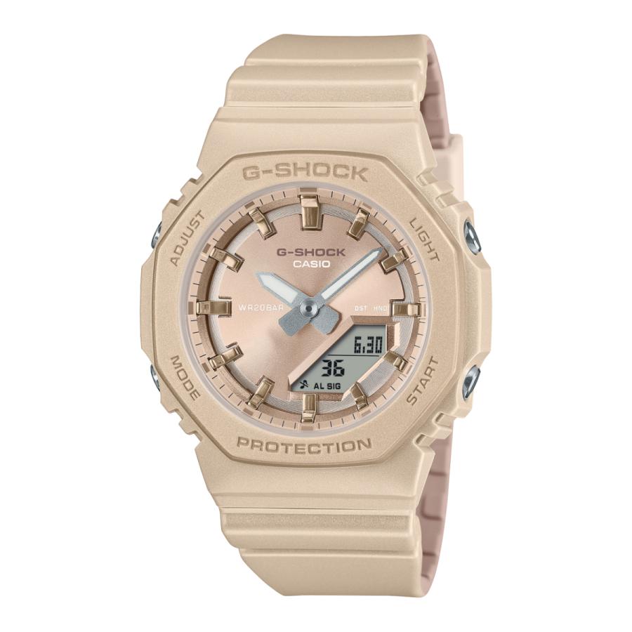 CASIO カシオ G-SHOCK ジーショック GMA-P2100ST-9AJF ミドルサイズ メタリックカラー ベージュ | G-SHOCK
