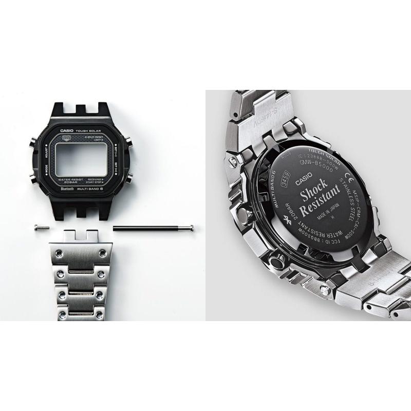 CASIO カシオ G-SHOCK ジーショック GMW-B5000BT-1JF メタルバンド モバイルリンク ソーラー電波 | G-SHOCK | 06