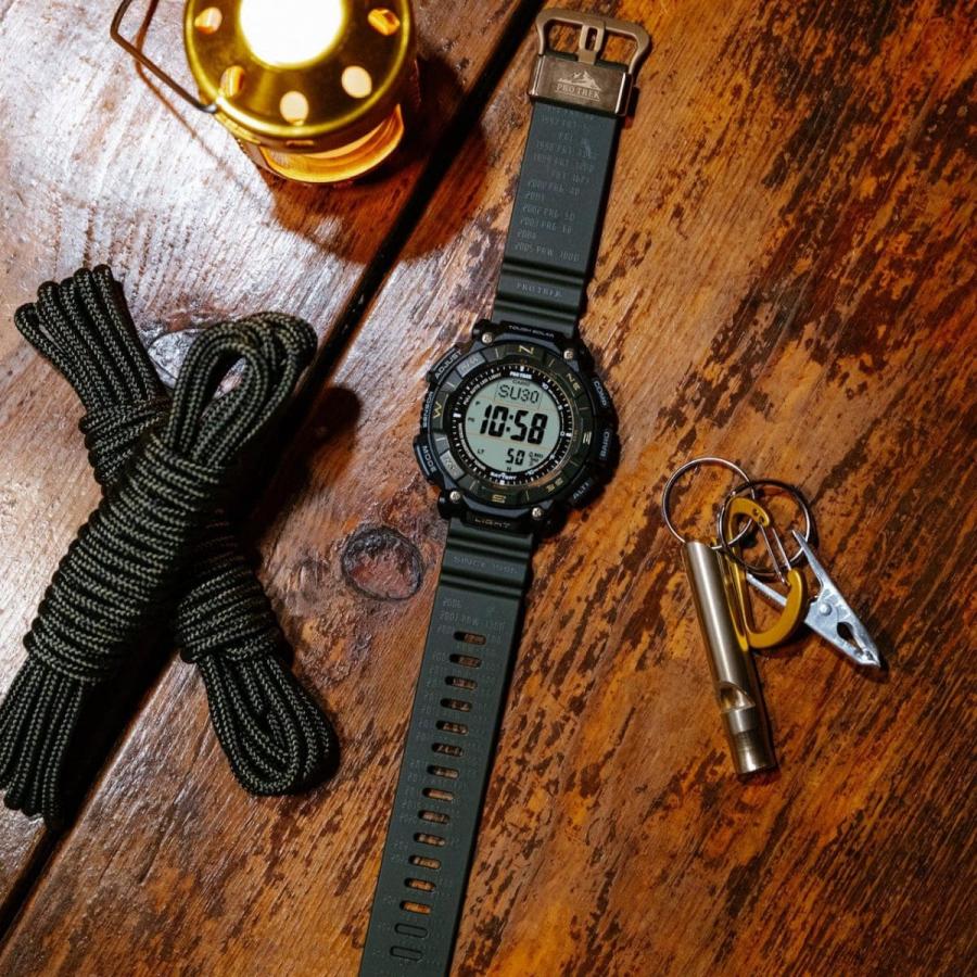 CASIO カシオ PROTREK プロトレック PRG-340ANS-3JR プロトレック30周年記念 方位 気圧 高度 温度 ソーラー 限定 | PRO TREK | 08
