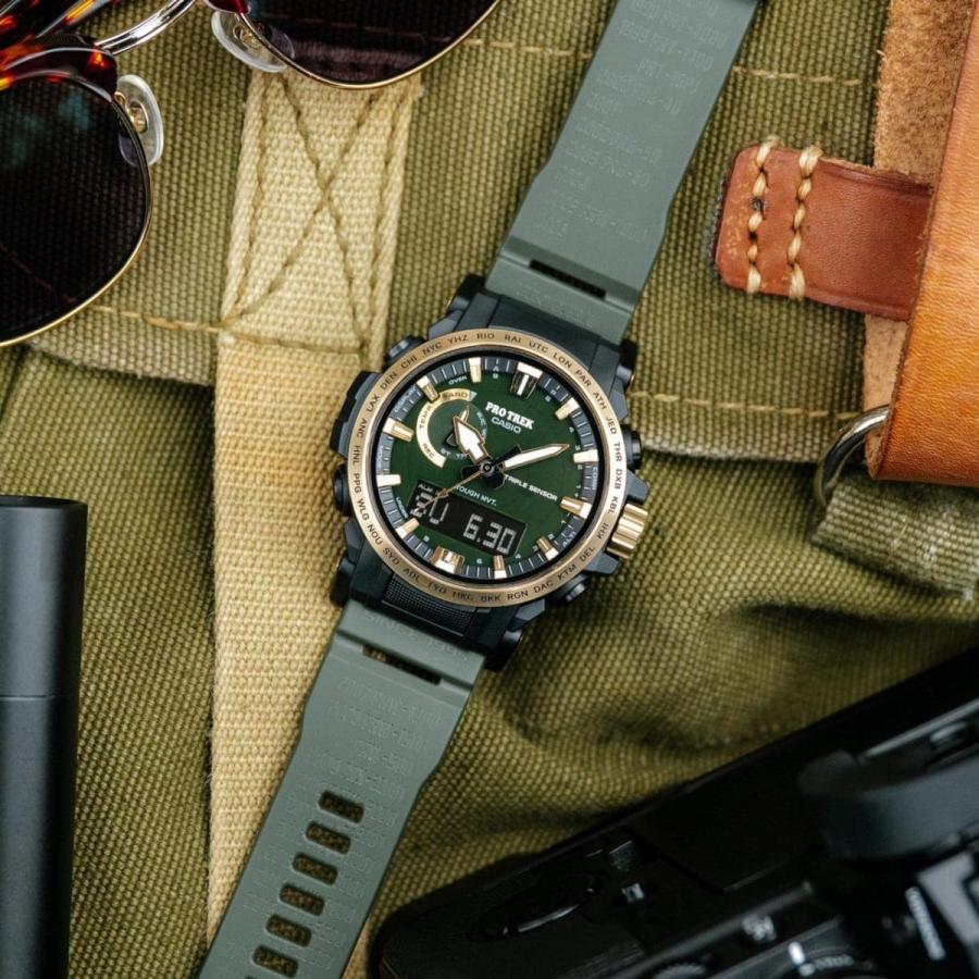 CASIO カシオ PROTREK プロトレック PRW-61ANS-3JR Climber Line プロトレック30周年記念 日本製 方位 気圧 高度 温度 ソーラー電波 限定 | PRO TREK | 11