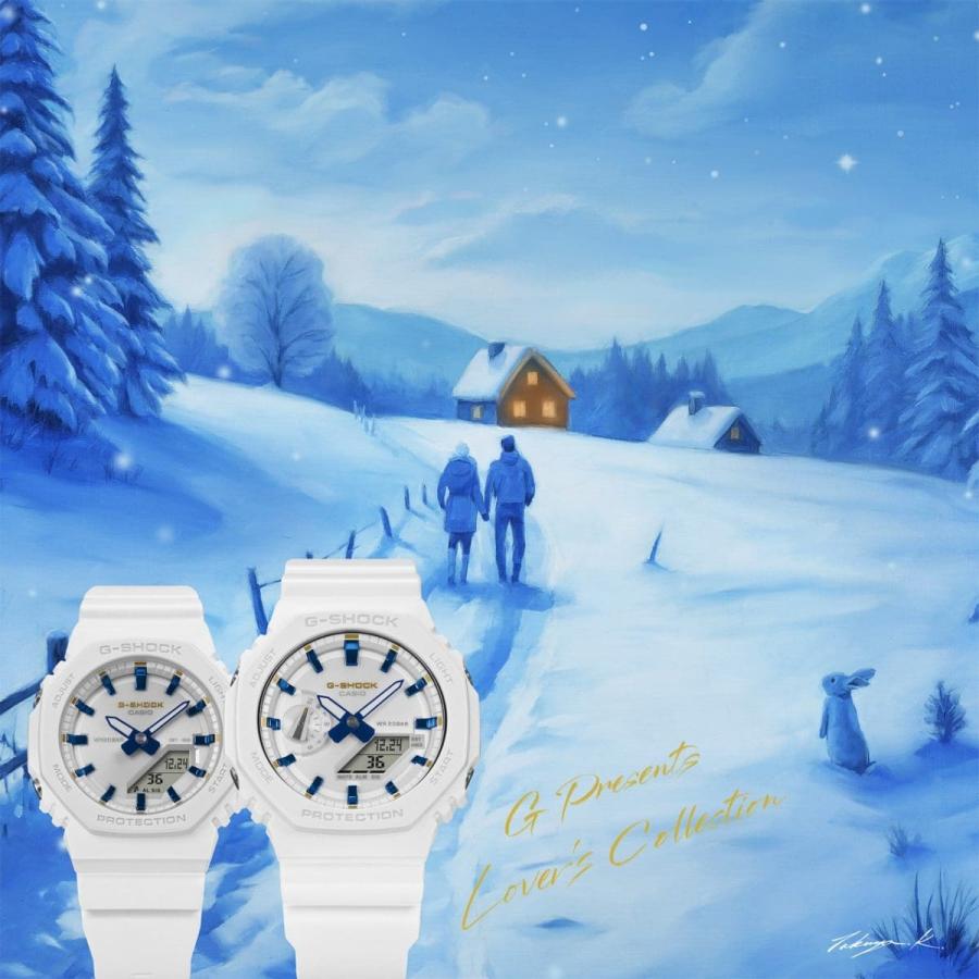 CASIO カシオ G-SHOCK ジーショック LOV-25A-7AJR ラバーズコレクション2025 G-SHOCK Baby-g ホワイト×ブルー 限定 | CASIO | 09