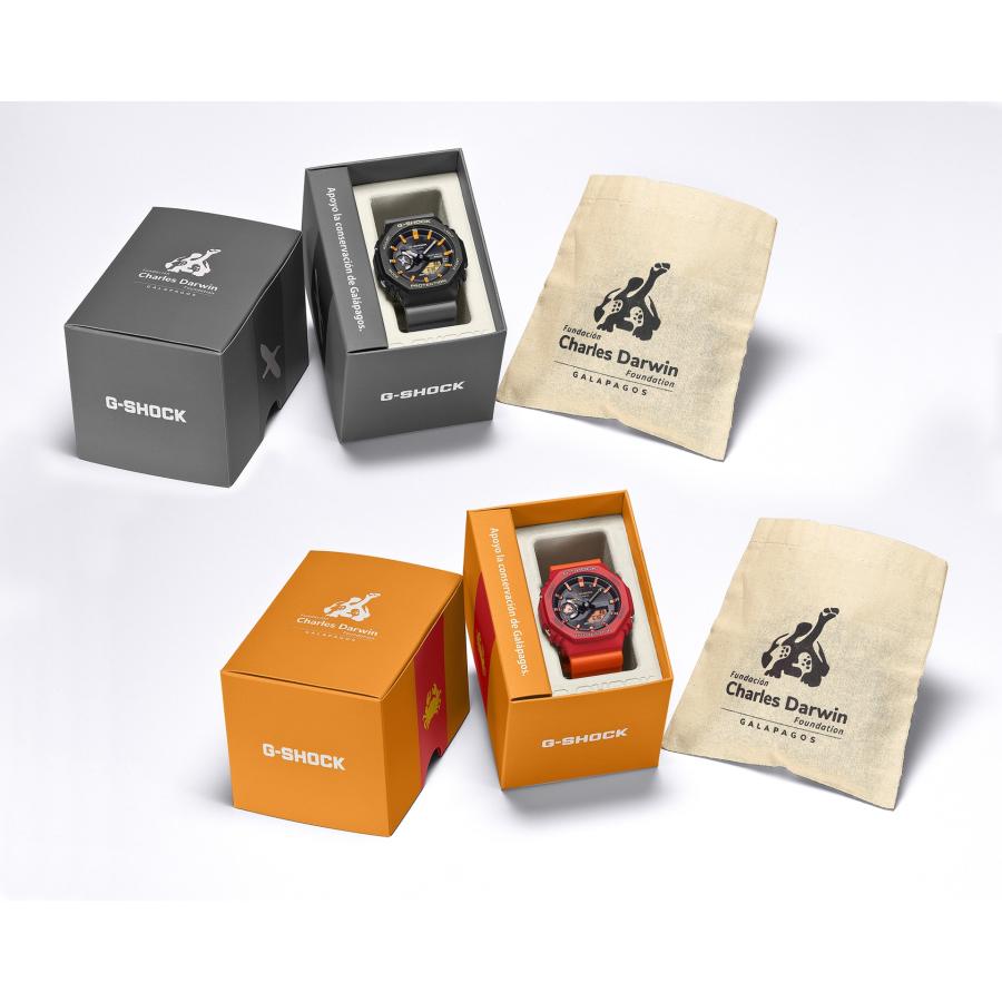 CASIO カシオ G-SHOCK ジーショック GA-B2100DF-1AJR チャールズ・ダーウィン財団コラボ ガラパゴスアホウドリ モバイルリンク ソーラー電波 限定 | G-SHOCK | 05