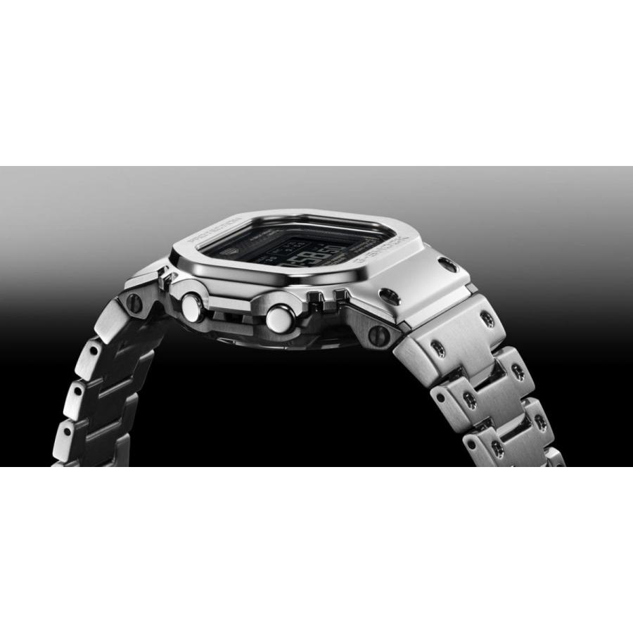 CASIO カシオ G-SHOCK ジーショック GMW-BZ5000D-1JF MIP液晶 フルメタル 日本製 モバイルリンク ソーラー電波 シルバー | G-SHOCK | 04