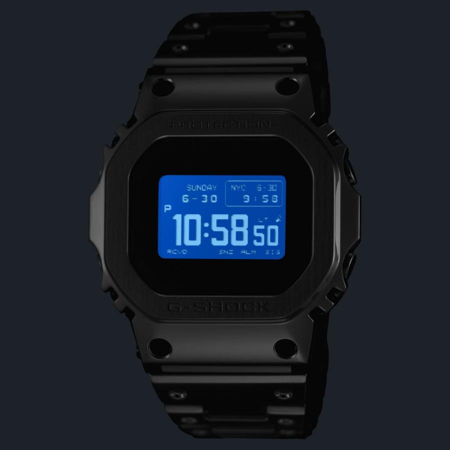 CASIO カシオ G-SHOCK ジーショック GMW-BZ5000D-1JF MIP液晶 フルメタル 日本製 モバイルリンク ソーラー電波 シルバー | G-SHOCK | 05