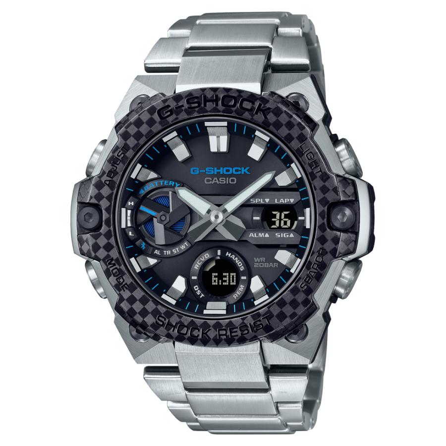 CASIO カシオ G-SHOCK ジーショック GST-B400XD-1A2JF G-STEEL カーボンベゼル モバイルリンク ソーラー電波 | G-STEEL