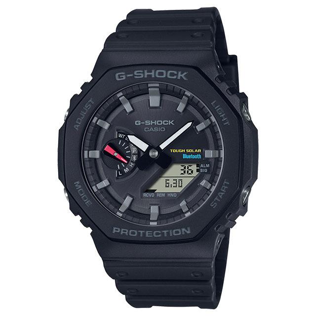 CASIO カシオ G-SHOCK ジーショック GA-B2100-1AJF カーボンコアガード モバイルリンク ソーラー ブラック | G-SHOCK