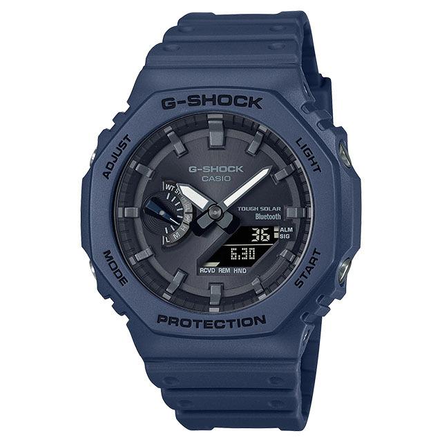CASIO カシオ G-SHOCK ジーショック GA-B2100-2AJF カーボンコアガード モバイルリンク ソーラー ブルー | G-SHOCK