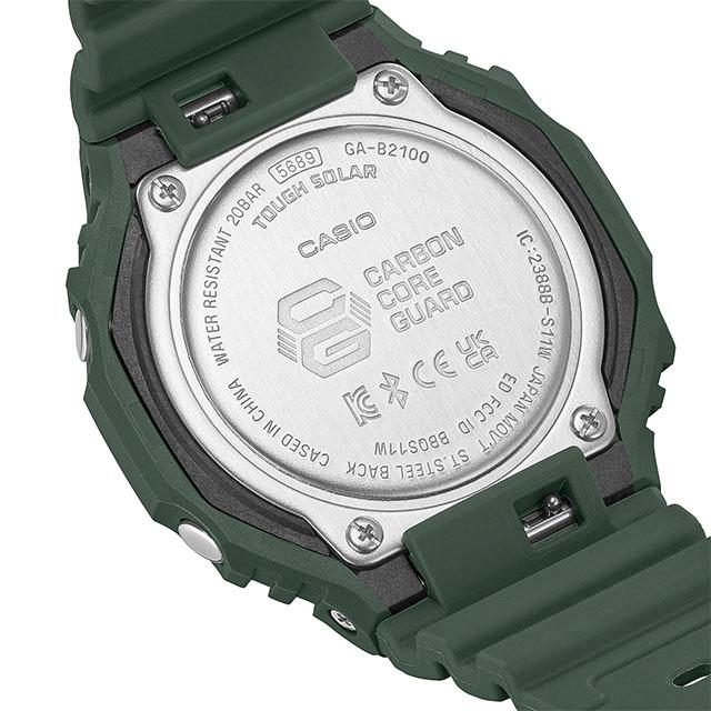 CASIO カシオ G-SHOCK ジーショック GA-B2100-3AJF カーボンコアガード モバイルリンク ソーラー グリーン | G-SHOCK | 02