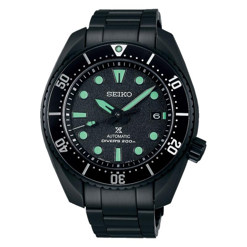SEIKO セイコー PROSPEX プロスペックス SBDC193 コアショップ限定 Diver Scuba The Black Series 限定モデル 手巻付き自動巻 世界限定3,500本 | PROSPEX