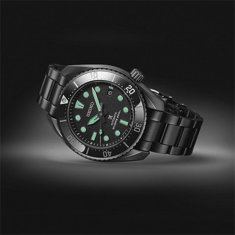 SEIKO セイコー PROSPEX プロスペックス SBDC193 コアショップ限定 Diver Scuba The Black Series 限定モデル 手巻付き自動巻 世界限定3,500本 | PROSPEX | 01