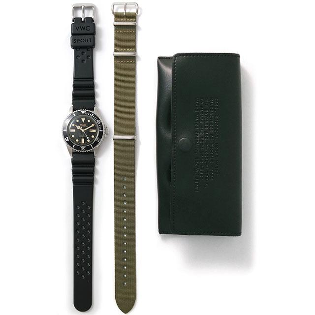 VAGUE WATCH ヴァーグウォッチ DS-L-001 Diver's Son ラバーバンド ナイロンベルト付 | VAGUE WATCH Co.