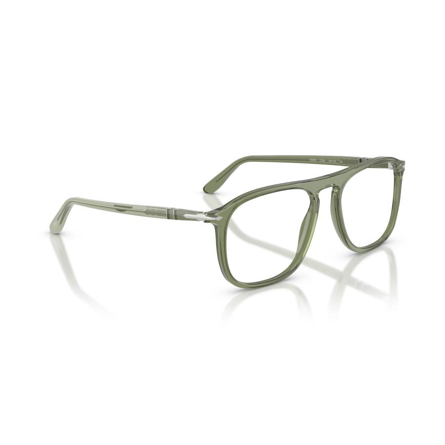 Persol ペルソール 3392V Col.1226 Transparent Green クリアグリーン ウェリントンタイプ セルフレーム メガネ イタリア 正規輸入品 | persol | 02