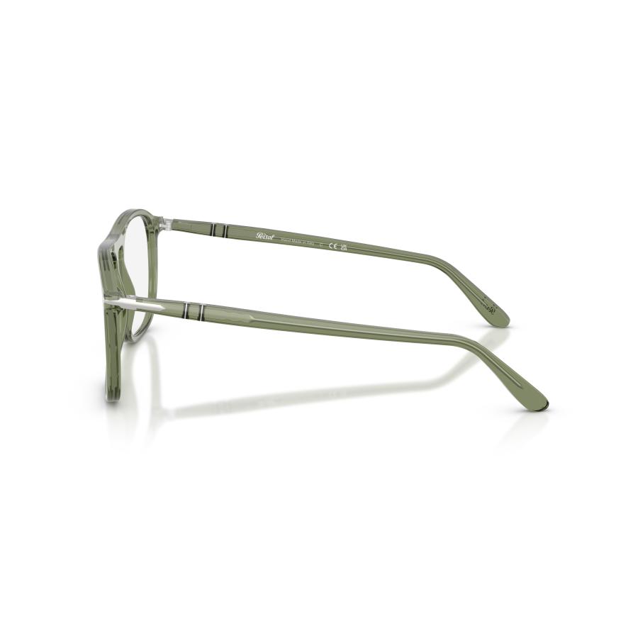 Persol ペルソール 3392V Col.1226 Transparent Green クリアグリーン ウェリントンタイプ セルフレーム メガネ イタリア 正規輸入品 | persol | 03