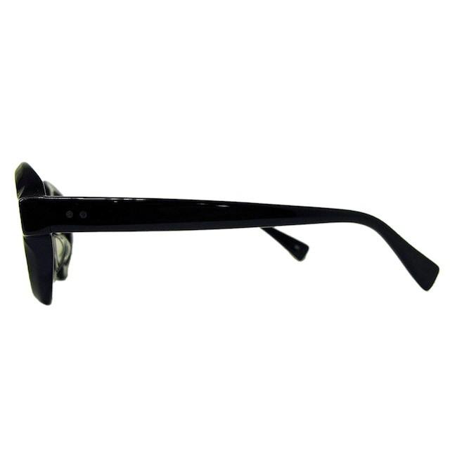 EFFECTOR エフェクター liquid リキッド Col.BK 黒 メガネ サングラス ラウンドタイプ 丸メガネ 8mm厚フレーム 正規取扱店 | EFFECTOR | 02