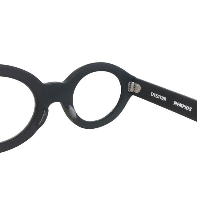 EFFECTOR エフェクター メガネ サングラス オリジナルモデル ラウンドタイプ MEMPHIS/メンフィス Col.BKM 黒マット 正規品販売店 | EFFECTOR | 05