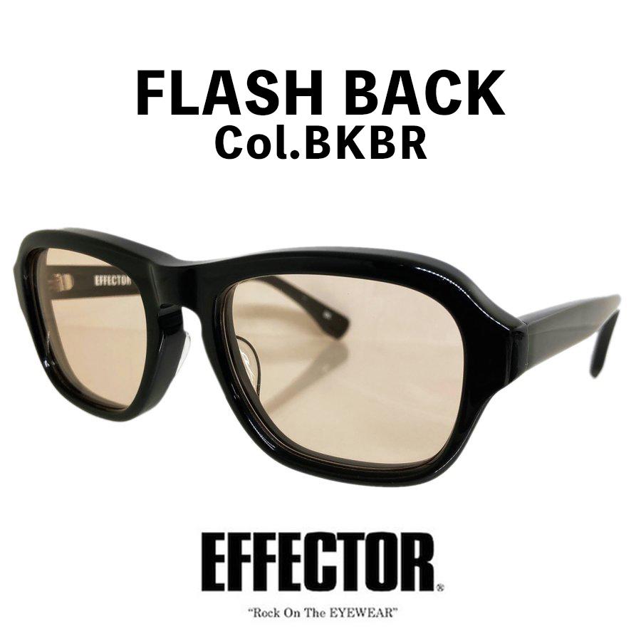Effector エフェクター Flash Back フラッシュバック 黒 ブラウン ウェリントンタイプ メガネ サングラス 国内正規品販売店 Ef154 Second Optical Watch Store 通販 Yahoo ショッピング