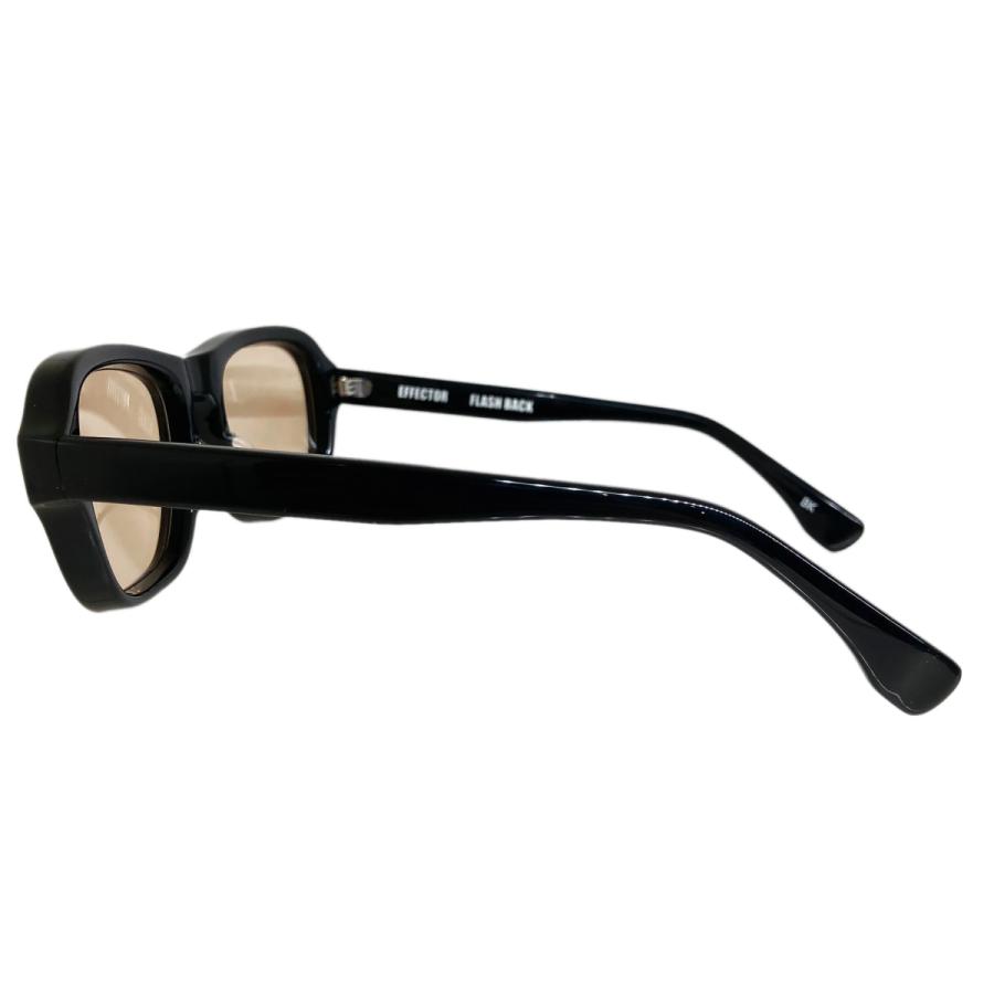 Effector エフェクター Flash Back フラッシュバック 黒 ブラウン ウェリントンタイプ メガネ サングラス 国内正規品販売店 Ef154 Second Optical Watch Store 通販 Yahoo ショッピング