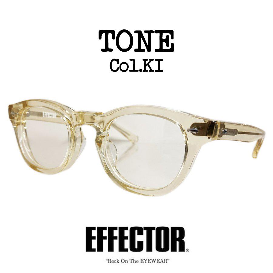 EFFECTOR（エフェクター）「TONE/トーン」Col.KI/クリアイエロー
