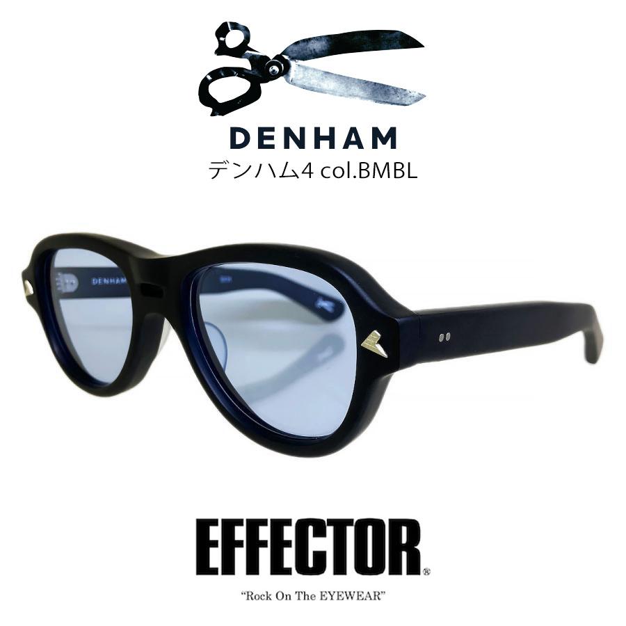 EFFECTOR エフェクター「DENHAM 4/デンハム 4」Col.BKM 黒マット 