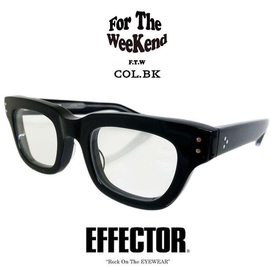 EFFECTOR エフェクター MUNAKATA/ムナカタ Col.BK 黒 ブラック FTW