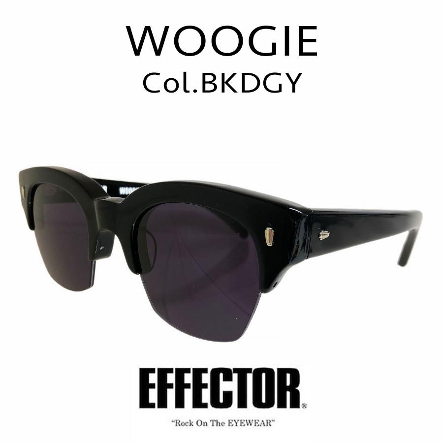 EFFECTOR エフェクター「WOOGIE/ウギ」Col.BKDGY 黒ブラック 