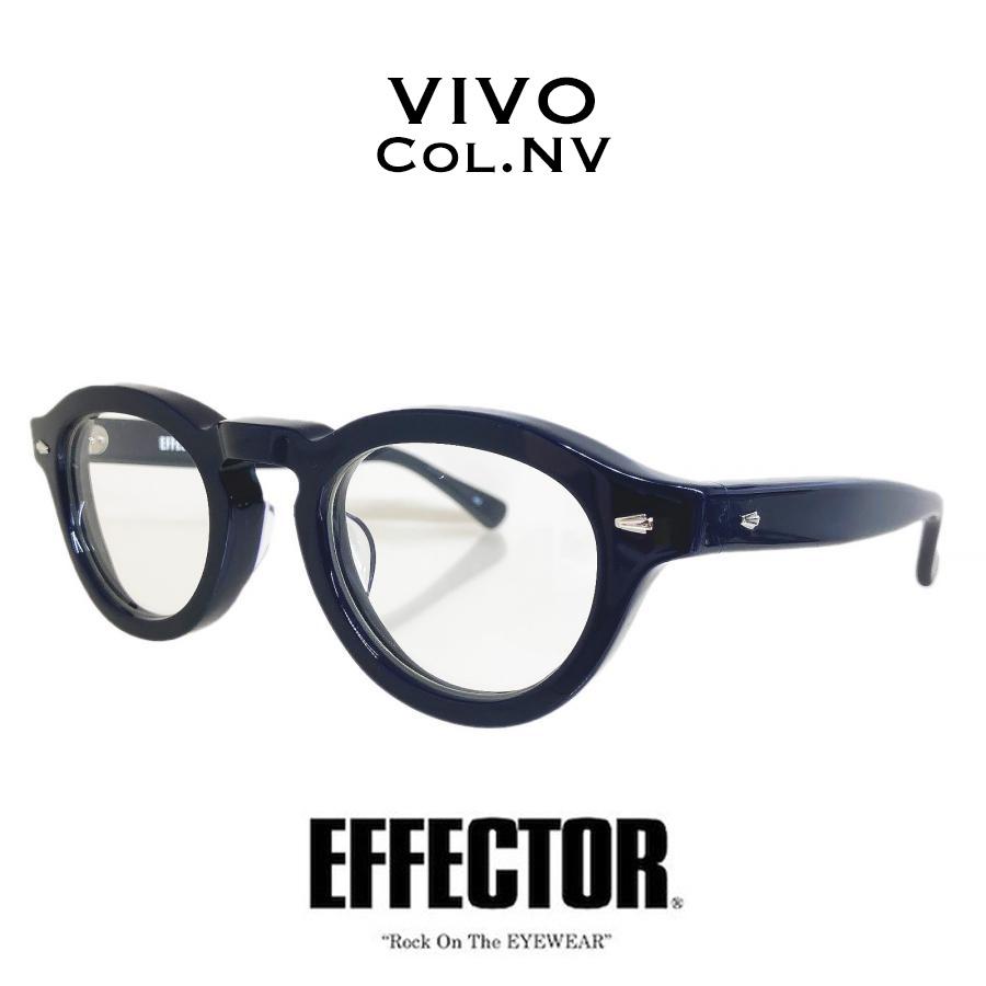 EFFECTOR エフェクター VIVO/ヴィーヴォ Col.NV ネイビー メガネ 