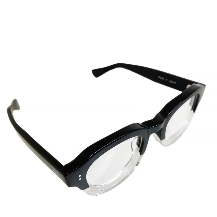 EFFECTOR（エフェクター） BIND/バインド Col.BK2 黒×クリア メガネ