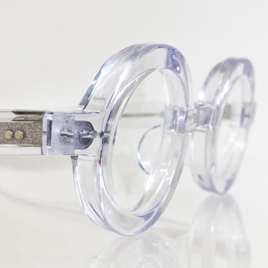 EFFECTOR VIBRATO クリアサングラス ケース付き EFFECTOR（エフェクター） LICK/リック Col.CL クリア/透明 メガネ
