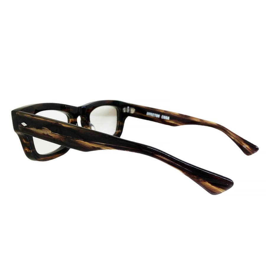 EFFECTOR（エフェクター） CODA/コーダ Col.CO/コニャック 茶系 メガネ 